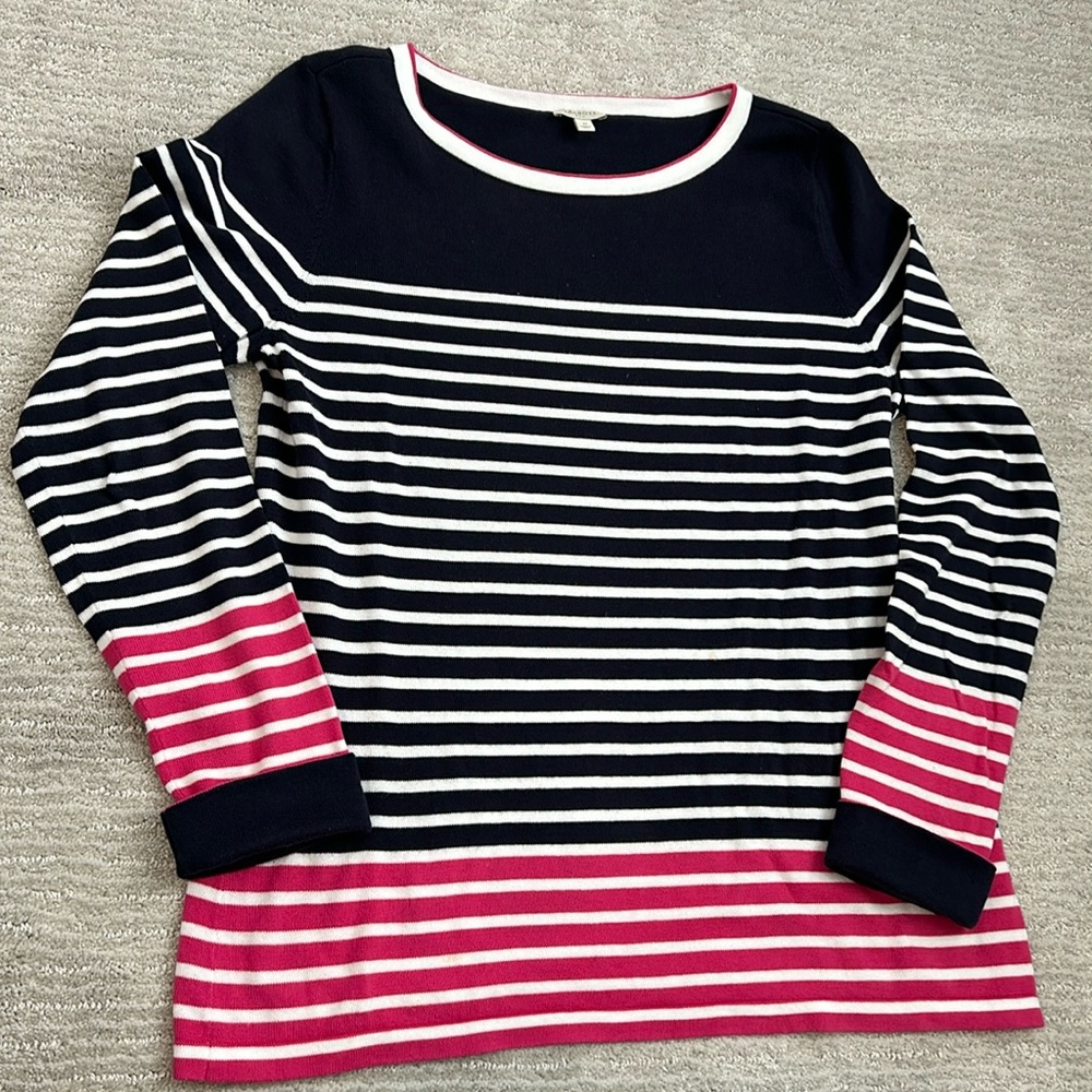 100% cotton sweater.
